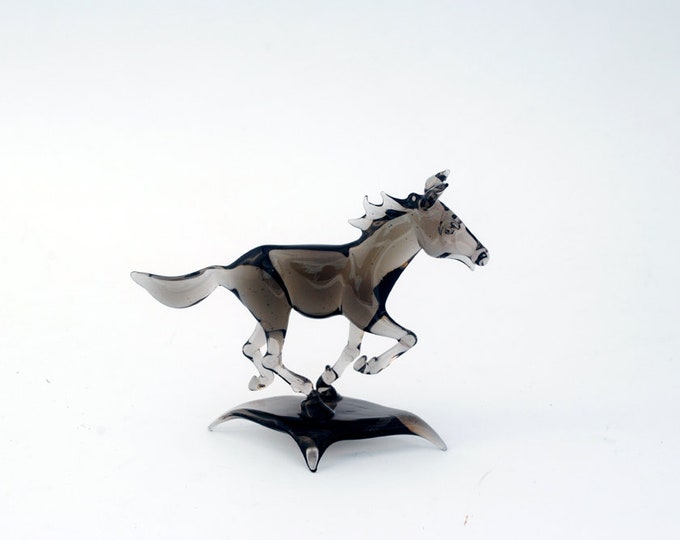 Gray Horse on Base