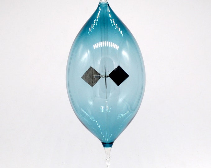 1029 Hanging Olive shaped Radiometer Aqua