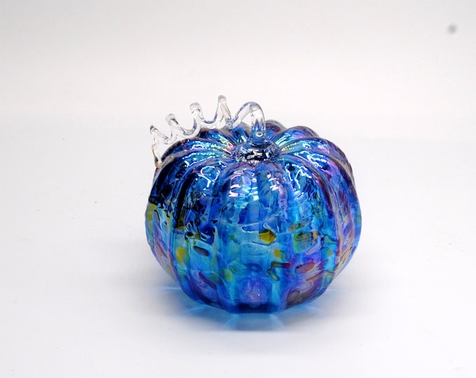 00-60 Iridescent Pumpkin (Blue)