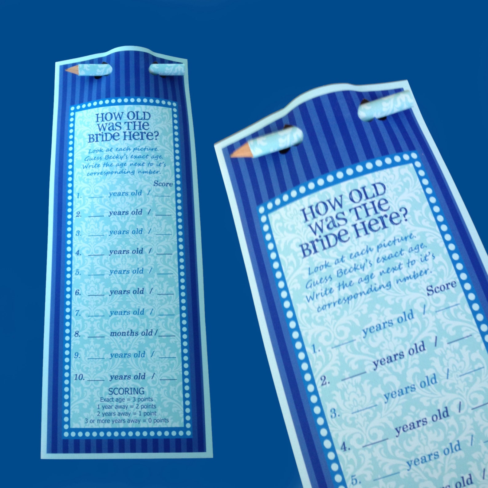 Instant Download Coed Bridal Shower / Bachelorette Party Etsy