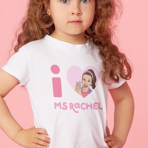 Ms. Rachel Baby Shirt - Birthday Day Gift - Baby Shirt - Toddler - Ms. Rachel Gift Birthday - Songs For Littles, YouTube, Rachel, Decoration