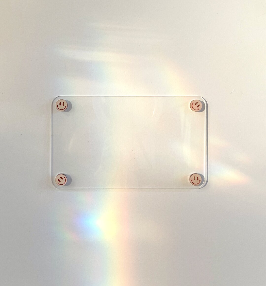 Mini Memo Board Dry Erase Acrylic Clear Dry Erase