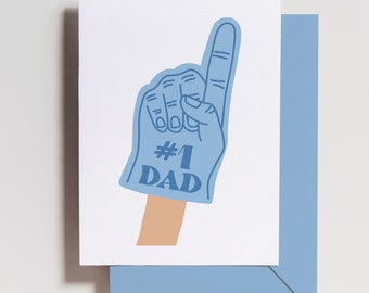 Best Dad Ever Father's Day Card,  Funny Greeting Card