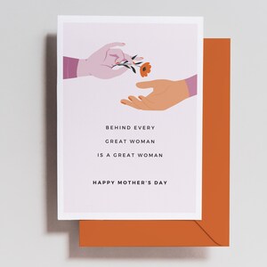 Great Woman Mother&#39;s Day Card, Sentimental Mother&#39;s Day Greeting Card for Mom