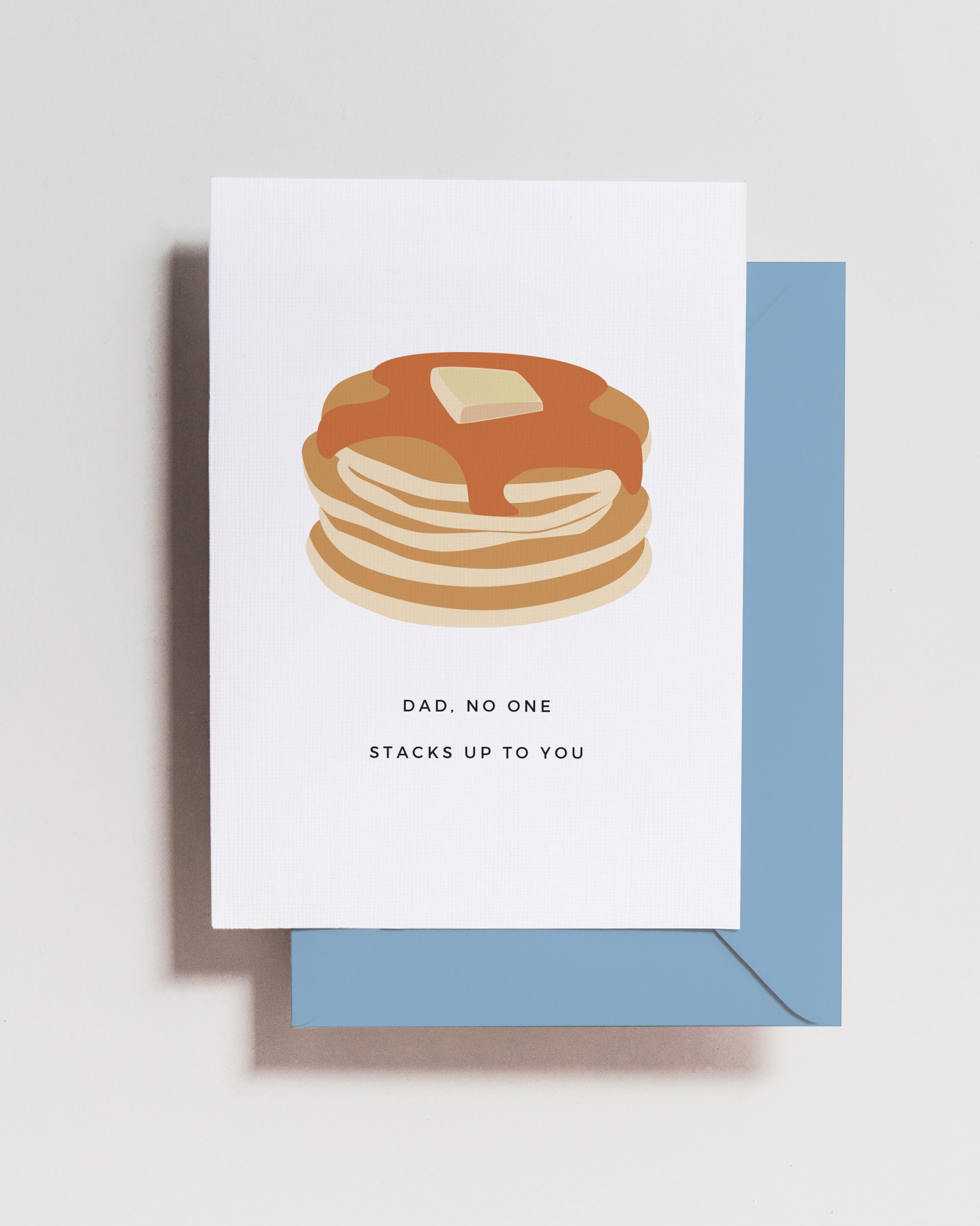 Funny Father's Day Card Pancake Pun Happy Father's Etsy 日本