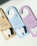 Personalized Tooth Fairy Door Hanger: Acrylic or Birch Wood