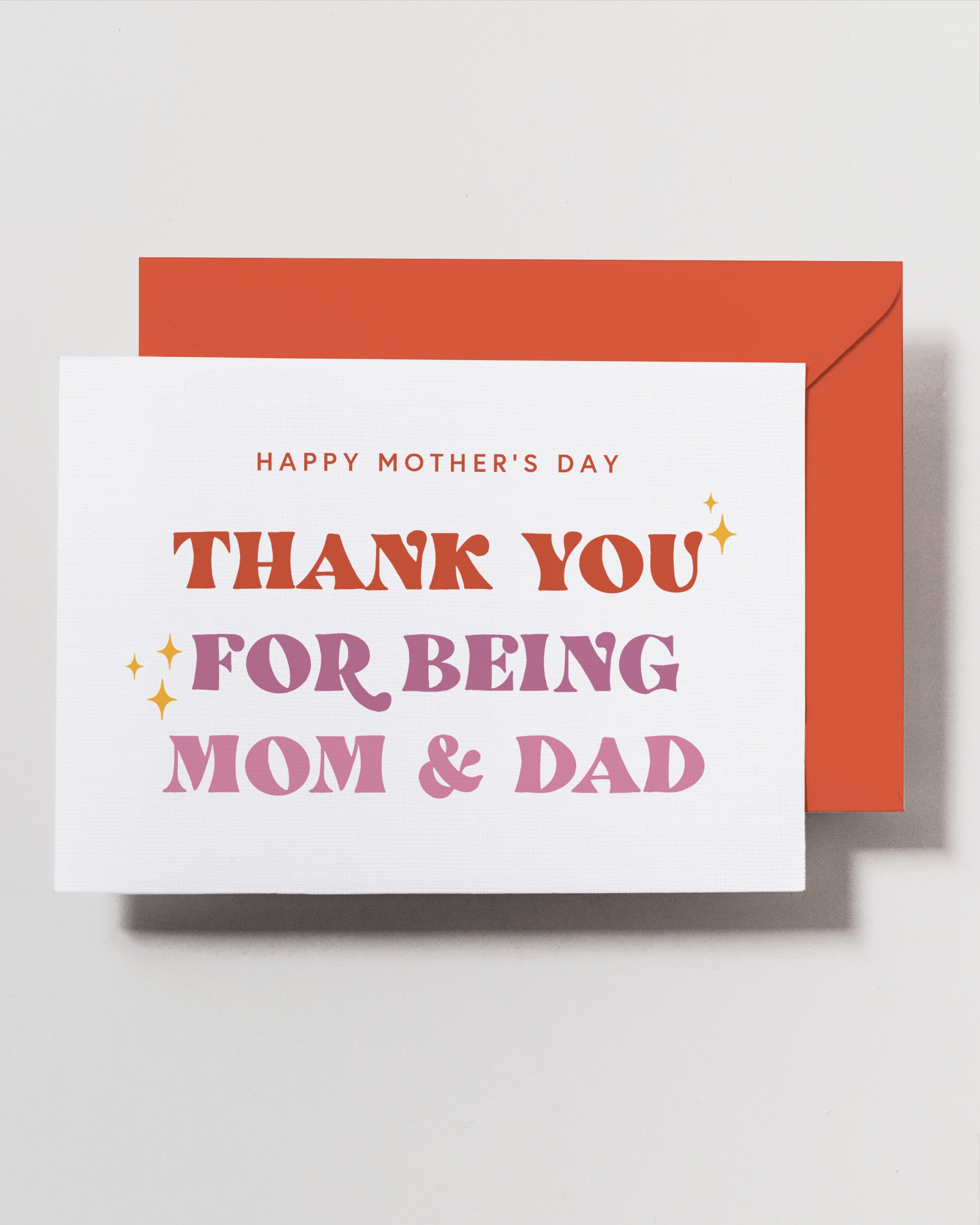 Mothers Day Card for Being Mom and Dad Best Friend Cute - Etsy Israel
