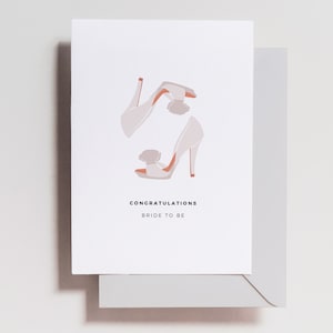 Drôle de carte de douche nuptiale - Fiancée - Carte pour la mariée à BE - Fiançailles - Carte de mariage - Pour couple - Attelé - Mignon - Acclamations - Carte de vœux
