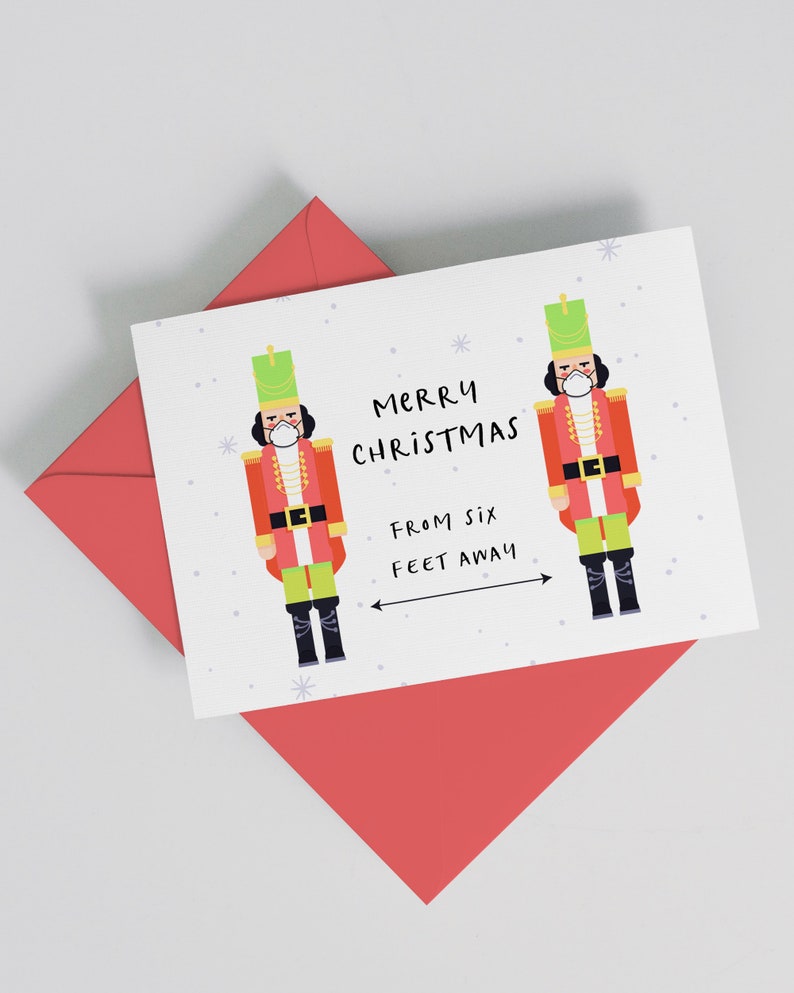 Funny 2020 Christmas Card Merry Christmas and Happy New Year image 1