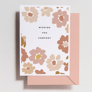 Carte de sympathie, Carte de condoléances, Carte de soutien à l’amitié, Empathie, Soutien contre le cancer, Carte de rétablissement bientôt, Carte de vœux