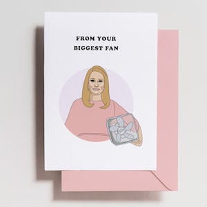 Kathy Hilton Card - Biggest Fan Birthday Card -real housewives - Birthday Card - Meme - Gif - Bravo Card - RHOBH - Housewives