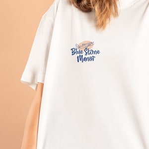 Bravo Merch Dorinda&#39;s Blue Stone Manor Club Tee - Rhony - BravoCon - Real Housewives of New York