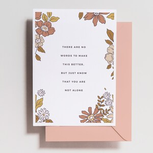 Carte de sympathie, Carte de condoléances, Carte de soutien à l’amitié, Empathie, Soutien contre le cancer, Carte de rétablissement bientôt, Carte de vœux