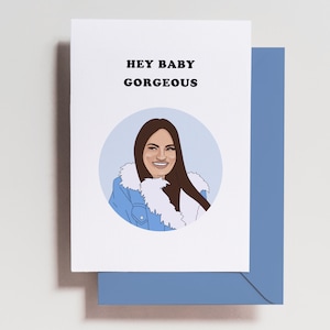 Rhoslc Card - Bravo Birthday Card - real housewives - Lisa Barlow - Baby Gorgeous - Salt Lake City - Bravo Gift - Funny Birthday Card