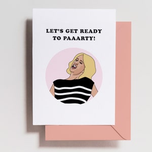 Bridesmaids Movie Card Get Ready To Party Maid Of Honor Etsy