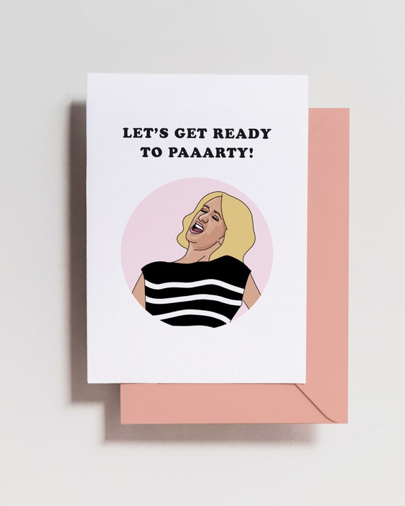 Bridesmaids Movie Card Get ready to party / Maid of Honor / | Etsy