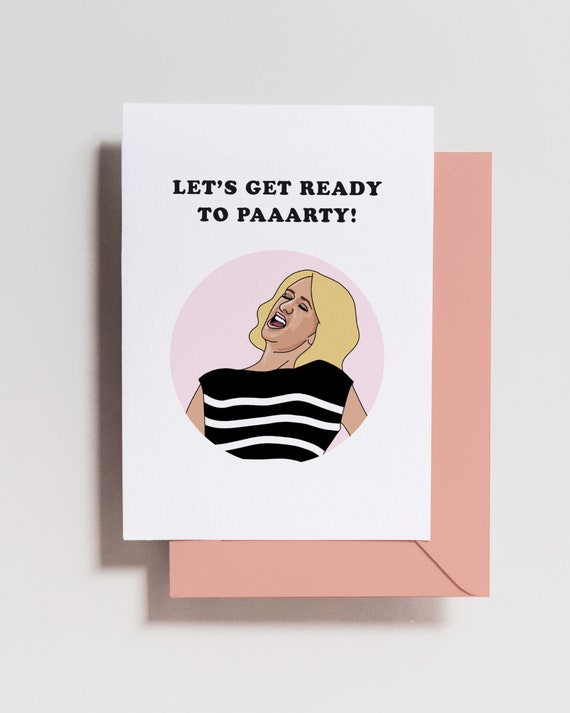 Bridesmaids Movie Card Get Ready To Party Maid Of Honor Etsy