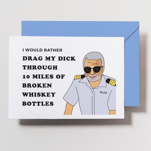 Funny Captain Lee Birthday Card - Below Deck Bravo Greeting