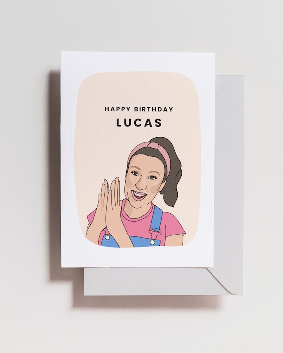 Rachel Birthday Card: Custom Card for Kids