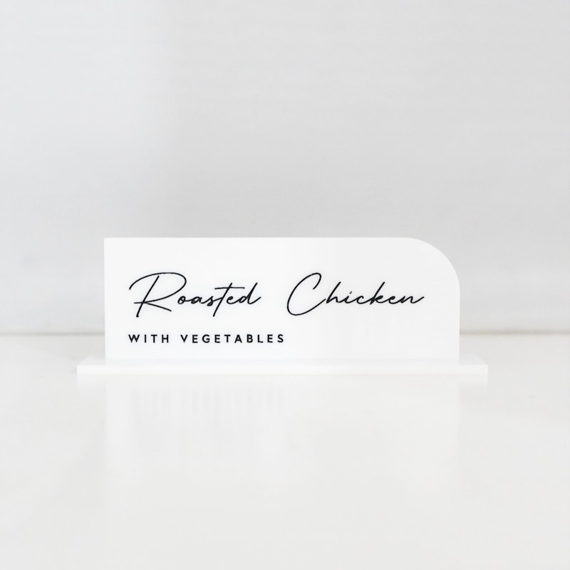 Buffet Signage - Etsy