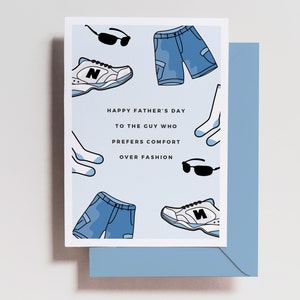 Carte drôle de fête des pères de style papa