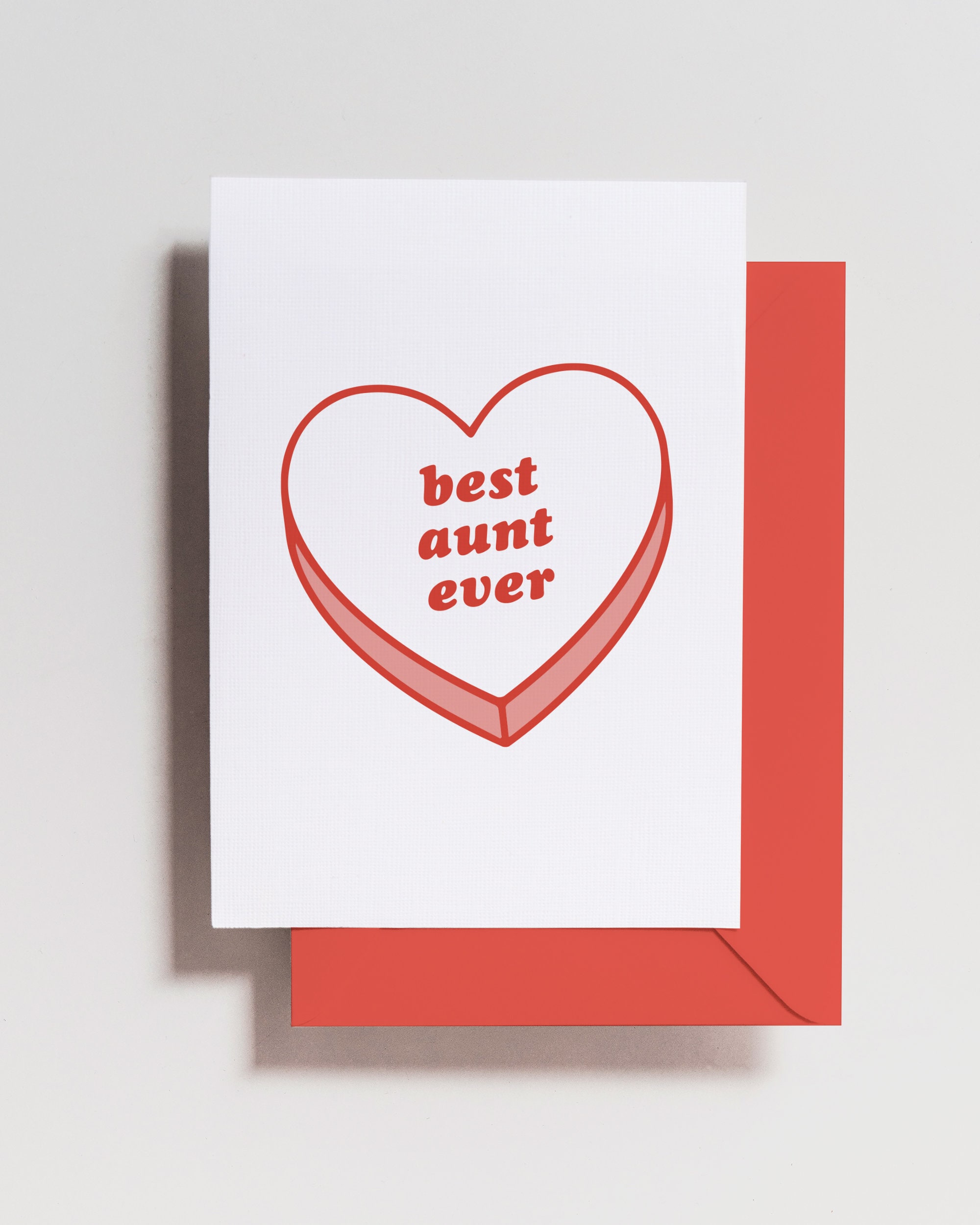 Mother's Day Card Mother's Day Card Best Aunt Ever - Etsy