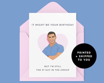 Jax Taylor Birthday Card - Vanderpump Rules Bravo Theme