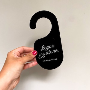 Personalized Door Hanger: Custom Do Not Disturb Sign, in Session - Etsy