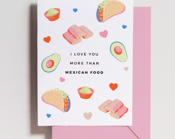 Friendship - Anniversary Card - Funny Food - Funny Card - For Him - For Her - Food - Pizza - Card - Quarantine - Love