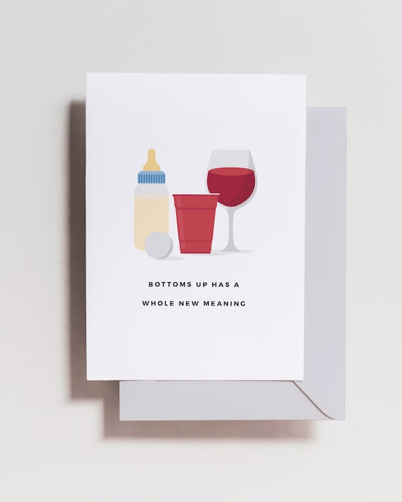 Baby Bottoms Up Card Baby Bottoms Up Card
