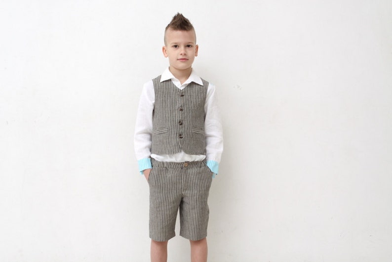 little boy vest outfits