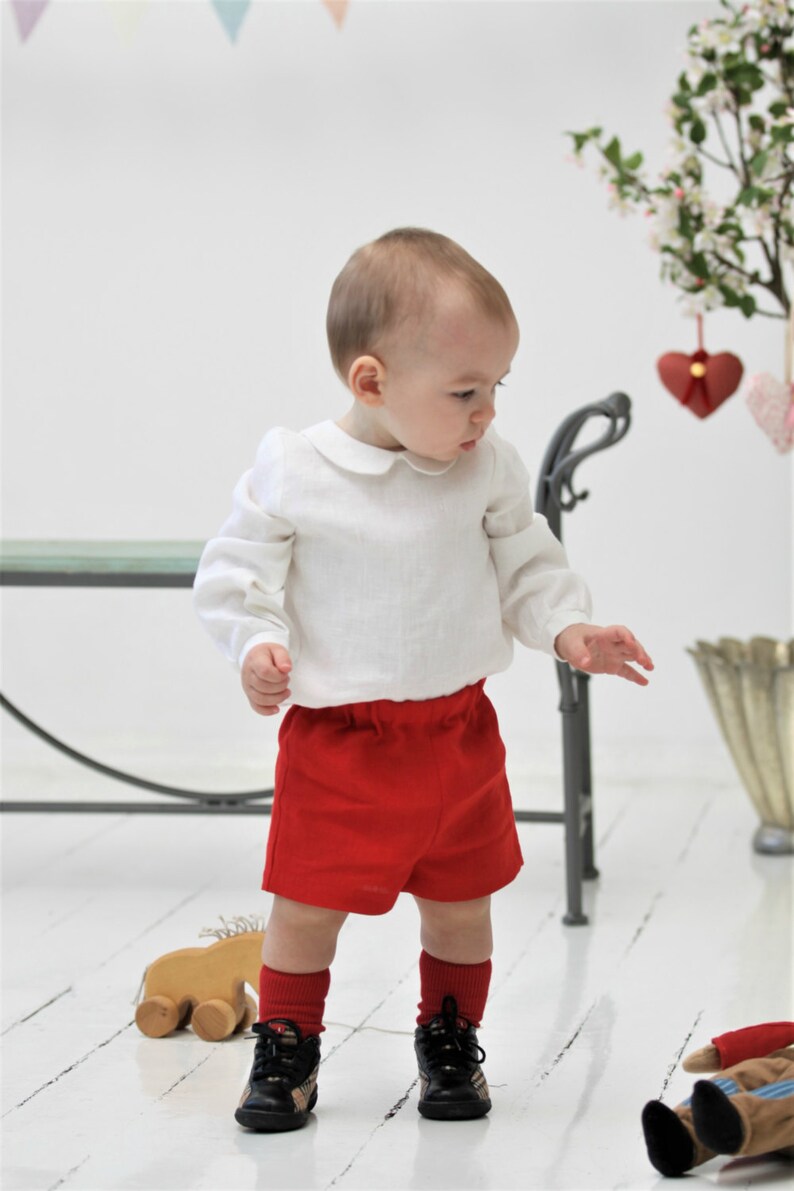 linen clothes for baby boy
