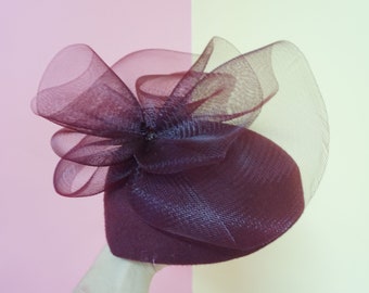Burgundy Church Hat - Etsy