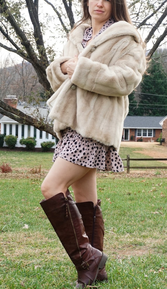 Mincara styled by russel taylor fur coat Clearance