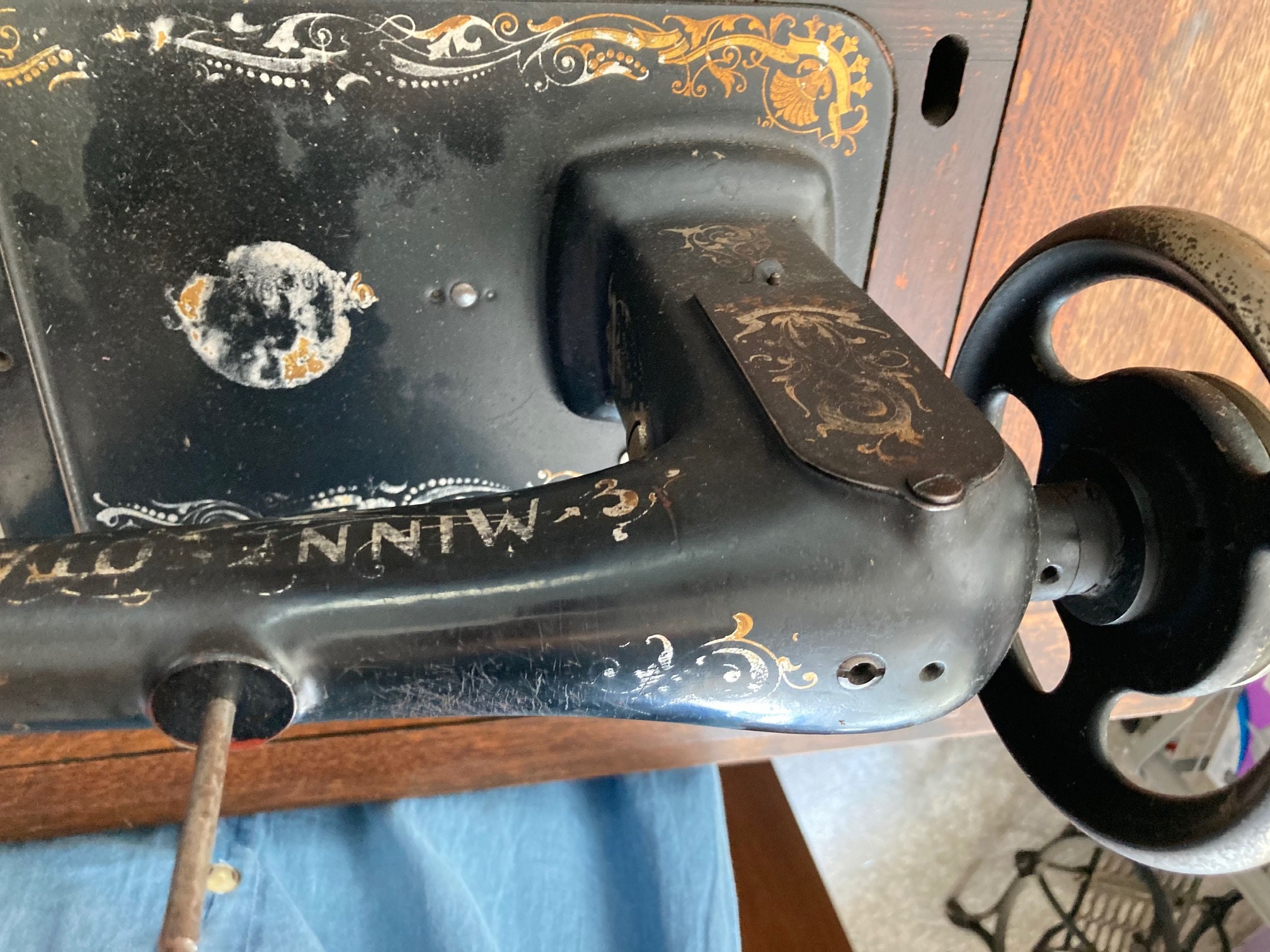 IN PROGRESS Pickup Only Roanoke VA Fully Functioning Treadle Etsy