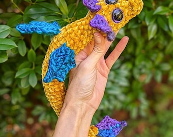 Baby Wyrm - Dragon crochet PATTERN