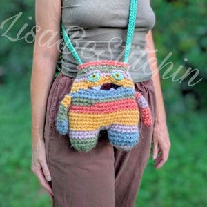 PATTERN Big Mouth Goblin - PLUSHIE or BAG