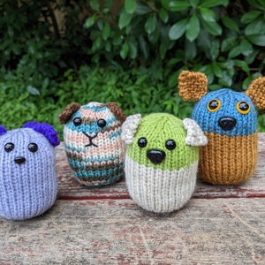 Bean Critters PATTERN (includes dog, cat, and guinea pig)