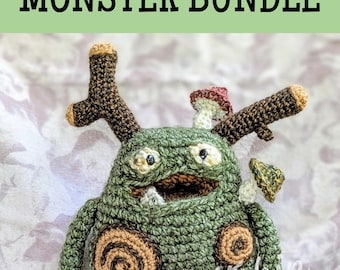 PATRÓN PATRON Goblin Boca Grande y complemento Bosque - Peluche o bolso