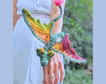 Wearable Pet Dragon crochet PATTERN