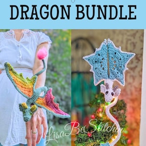 PATTERN BUNDLE Wearable Pet Dragon & Star Wings