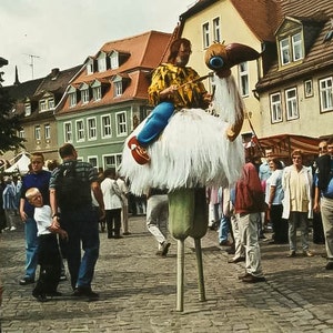 Street Theater Puppet Professional handmade Puppet art-doll. Dolls and Miniatures. Unique Puppet Made to order