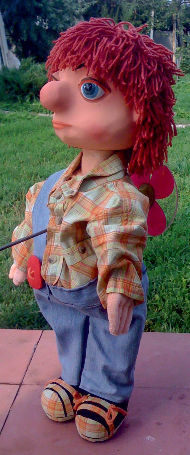 Hand Puppet. Professional Handmade Puppet Artdoll. Dolls and Etsy