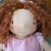BUTTERFLY FAIRY - Waldorf inspired doll, Steiner doll, natural doll, soft doll, 18/19" doll