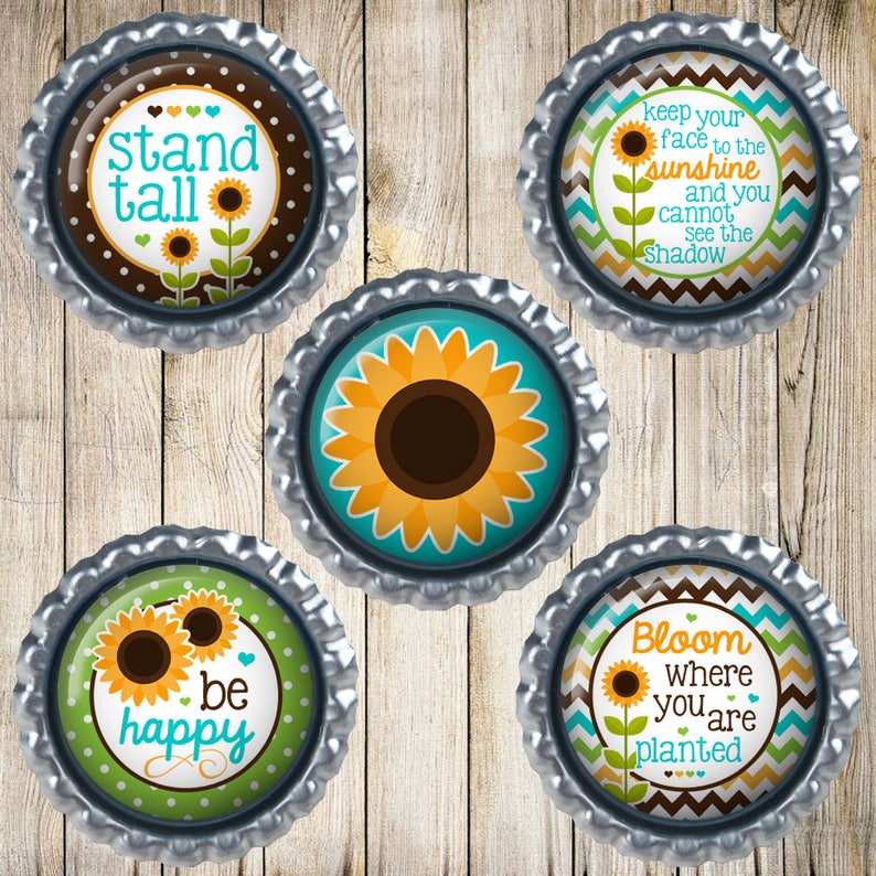 Sunflower gifts Bloom where you're planted Stand tall Etsy