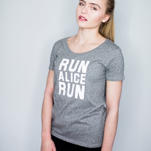 Personalised Custom Running T Shirt, Personalised Custom Slogan T Shirt, Gift for Runners, Personalised Custom Sportswear/Gym Wear