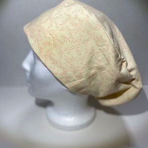 Pixie Style Scrub Cap with Satin Lining