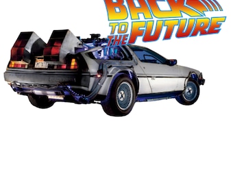 Back to the future DeLorean  PDF DXF pdf png download