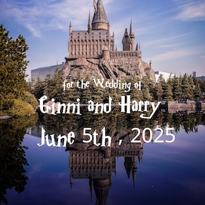 Save the Date Editable Template Magic and Wizards