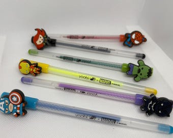 Fish Extender gifts for your cruise!  Super Hero character pens for everyone!